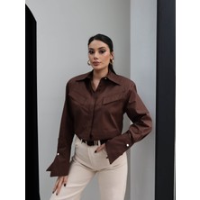 Esra Helvacı Vatkalı Kol Detay Gömlek