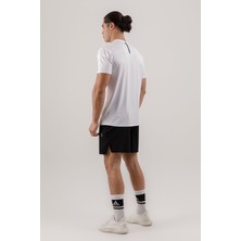 Airlife Sportswear Crı-06 Run S 18 cm Astarlı Iç Çamaşır Destekli Koşucu Erkek Şortu Siyah