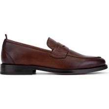 Rossi Erkek Hakiki Deri Kahverengi Loafer Ayakkabı 668 1457 Erk Ayk SK25-26 Cotto