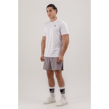 Airlife Sportswear Crı-06 Run S 18 cm Astarlı Iç Çamaşır Destekli Koşucu Erkek Şortu Gri