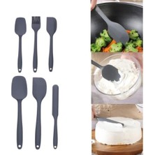 Aesco Silikon Spatula ve Fırça Seti