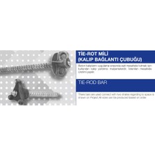 Tayrot (Tie Rod) Saplama Mili, 17 Mm, 120 cm