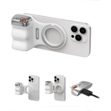 Gaman Magasafe Uyumlu Şarjlı Deklanşör - Magnetic Çıkarılabilir Kablosuz Deklanşör Kumandalı