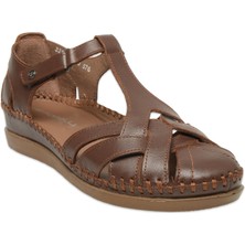 Forelli Larni-Z 22526 Günlük Kahverengi Kadın Sandalet