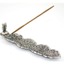 Aesco Metal Kayık Baykuş Tasarımı Tütsülük Model 2