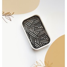 3D Snaxx Dekoratif Plastik Banyo Sabunluğu – Tezgah Üstü Kullanıma Uygun, Modern Tasarımlı Sabunluk Kabı