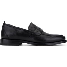 Rossi Erkek Hakiki Deri Siyah Loafer Ayakkabı 668 1457 Erk Ayk SK25-26 Nero