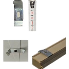 Yapımaks Stor Perde Takma Montaj Aparatı, Metal, Geniş, 5 cm