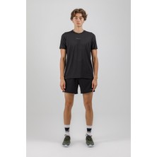 Airlife Sportswear Crı-22 Run 18 cm Astarlı Iç Çamaşır Destekli Koşucu Erkek Şortu Siyah