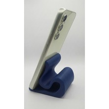 Fandora Dekoratif Dalgalı Tasarım Masaüstü Telefon ve Tablet Tutucu Stand - 11 Inç Uyumlu Estetik Ofis Aksesuarı