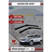 Wollmat Nissan Qashqai Silecek 2007 2013 Silecek Takımı Araca Özel