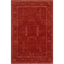 Cool Halı Şahmaran Kırmızı Etnik Desenli Dokuma Dört Mevsim Modern Silinebilir Salon Oturma Odası Ev Halısı