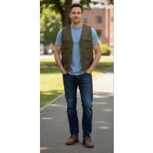 Hamitogulları Haki Yazlık Yelek