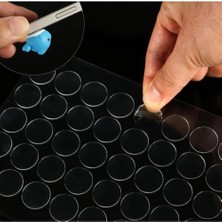 Aesco Çift Taraflı Yuvarlak Montaj Macunu 42 Adet