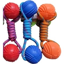 Shoplet Köpekler Için Dayanıklı Kauçuk Toplu Oyuncak