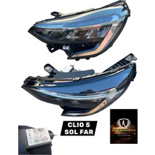 Clıo 5 Sol Far 2019> 260609987R Orijinal Mais