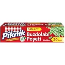 Nexa Piknik Buzdolabı Poşeti Orta 20'li