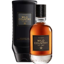 Avon Wild Country Erkek Parfüm ve Saç ve Vücut Şampuanı Paketi