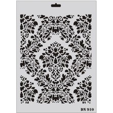 Belle Fusion Mey Ithalat® Rich Dantel Seri DN-910 Stencil 35X25 cm