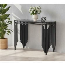 HediSelim Piyano Model Mat Siyah Metal Dresuar