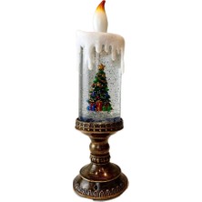 Belle Fusion Mey Ithalat® Yılbaşı Dekorasyonu Mum LLM-HDY0010