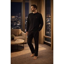 Polo Republica Uzun Kol Erkek Pijama Takım 3407