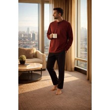 Polo Republica Uzun Kol Erkek Pijama Takım 3407