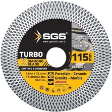 Belle Fusion Mey Ithalat® Sgs 2328 Seramik Hassas Fayans Kesici Ince 115X1,6X22