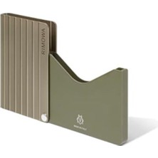 AGM Rimowa Alüminyum Kartlık - Titanyum , Rimova Erkek Kartlık