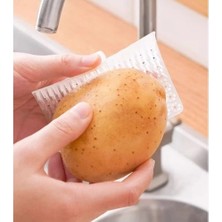 Aesco Çok Amaçlı Sebze ve Meyve Temizleme Patates Soyma Fırçası