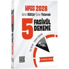 Aesco Doktrin Yayınları 2026 Kpss Genel Yetenek Genel Kültür 5 Deneme