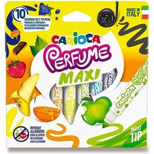 Butik Mey Ithalat®  Kokulu Jumbo Keçeli Boya Kalemi 10'lu