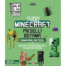 Aesco %100 Minecraft Pikselli Boyama - Canavarlar Özel