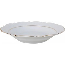 Porland Queen Altın Yaldız Yemek TABAĞI19CM 12LI
