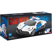 Butik Mey Ithalat® RS-9036C Kut.ışık.müzik Bugatti Polis Arabası -Zrv