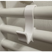 3D Snaxx 4lü Seti Radyatör Havlu Askısı – Klipsli Pratik Havlu Tutucu