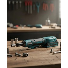 Butik Mey Ithalat® Yandan Sıkma Somun Işlemleri Için 21V Akülü Cırcır Anahtar