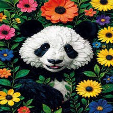 Butik Mey Ithalat® 20088 Puzzle 500 Blossoming Panda