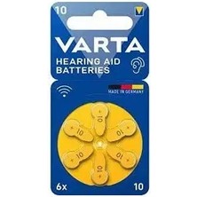 Varta Varta Işitme Pili No:10