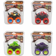 Butik Mey Ithalat® Maxx Wheels Big Foot 4x4 Sürtmeli Araba 1 Adet