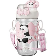 Butik Mey Ithalat® D2518 Dıller 580 ml Boyun Askılı Trıtan Su Matarası