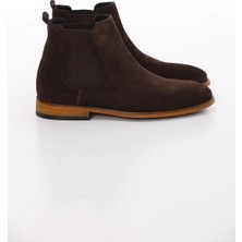 Faruk Balkanas Romeo Model Süet Deri Enjeksiyon Taban Chelsea Bot