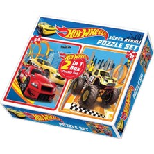 Aesco 1535 Hot Wheels  2in Puzzle
