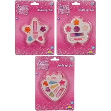 Nacario Mey Ithalat® S00002594 Güzelli̇k Set Makyaj Yildiz Çi̇çk Kalp 3A.
