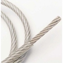 Belle Fusion Mey Ithalat® Izoleli Çelik Halat 8 mm 5 Metre