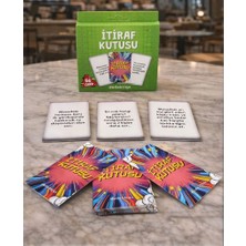 TeknoBeyza Itiraf Kutusu Kart Oyunu -56 Kart Sosyal Eğlence Oyunu