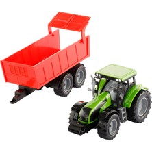 Ayatoys 40111 Römorklu Traktör Yeşil