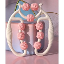 Butik Mey Ithalat® Selülit Masaj Aleti 9 Tekerlekli Lenf Drenaj Rulosu