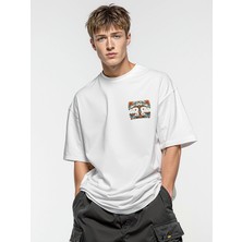 Tasarım Tişört Terazi Oversize Unisex