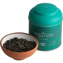 Toganoo Tea Ceylon Saf Siyah Çay Sri Lanka Seylan Çayı 50 gr